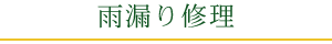 雨漏り修理